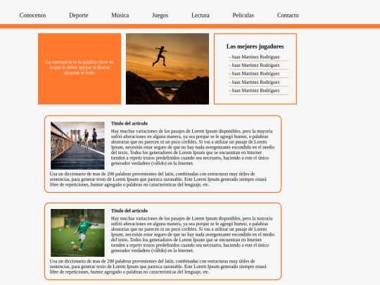 APP.Ocio/deporte screenshot