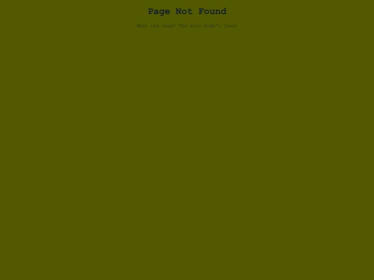 not_found screenshot