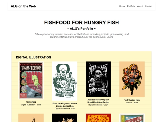 portfolio screenshot