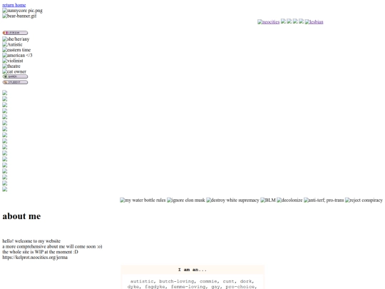 archive/aboutmeold screenshot