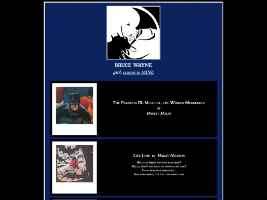 playlists/brucewayne screenshot