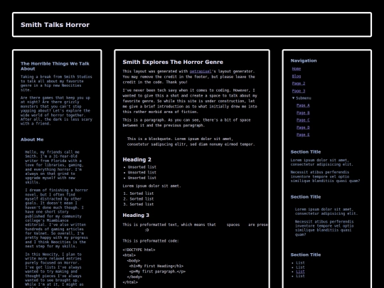 index screenshot