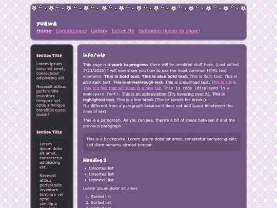 index screenshot