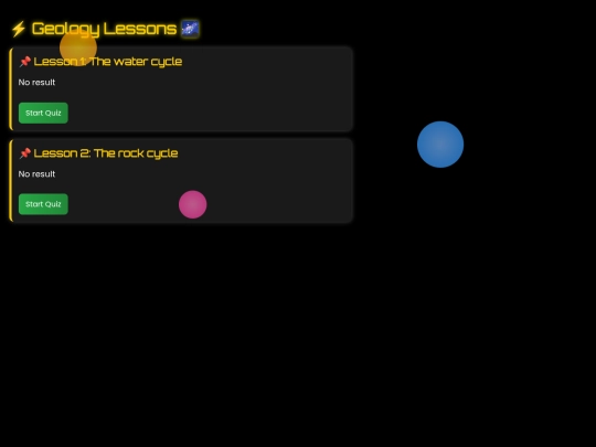 Geology.html -learn more -prep1 screenshot