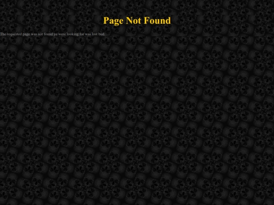 not_found screenshot