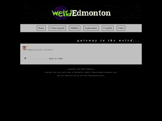 explorations screenshot