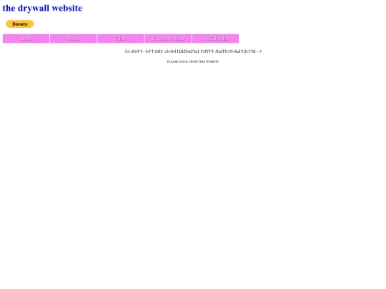 currentprojects screenshot