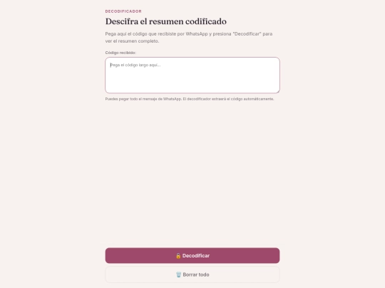 decodificador screenshot