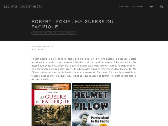 posts/2026-02-06-Robert-Leckie screenshot