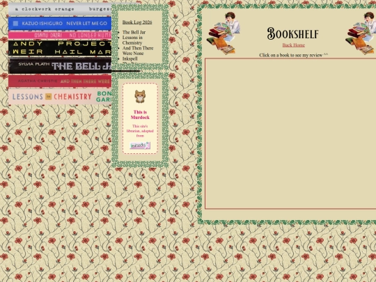 bookshelf screenshot