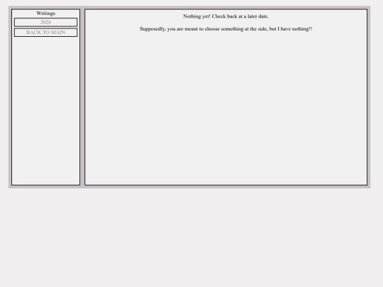 writings screenshot