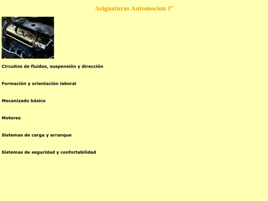 Proyecto Ciclos Formativos/modulos_primero screenshot