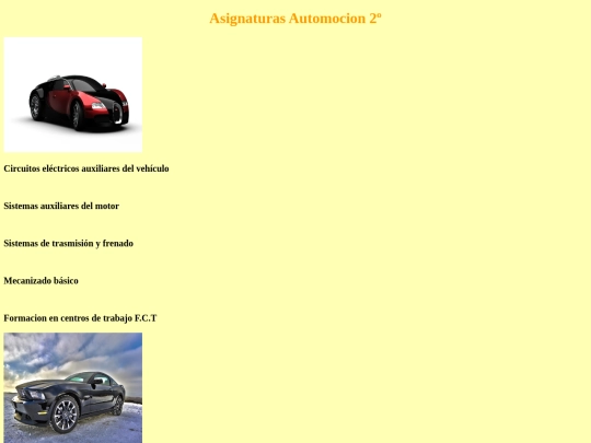 Proyecto Ciclos Formativos/modulos_segundo screenshot