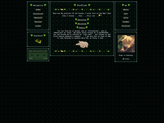 profiles screenshot