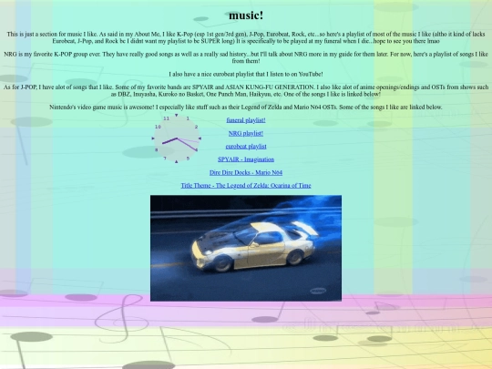 music screenshot
