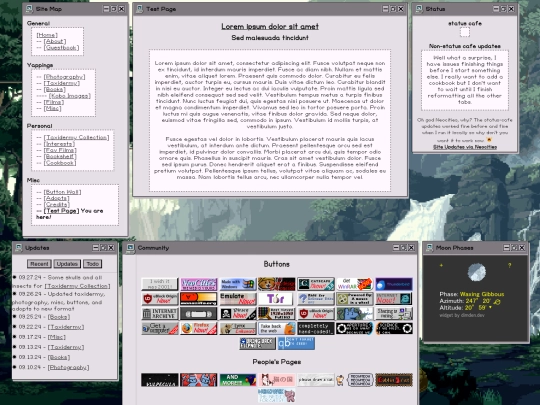 test screenshot