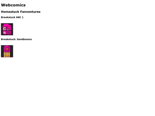 webcomics screenshot
