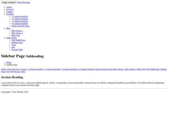 sidebar screenshot