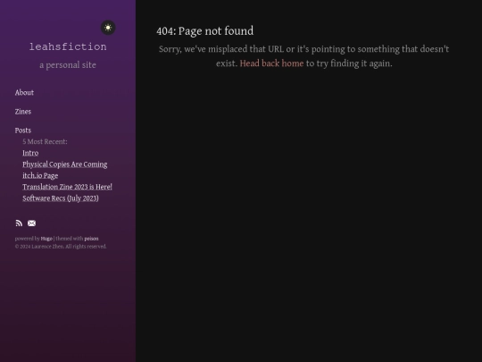 not_found screenshot