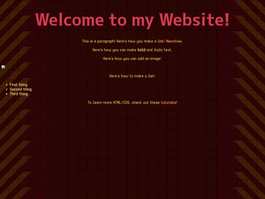 test screenshot