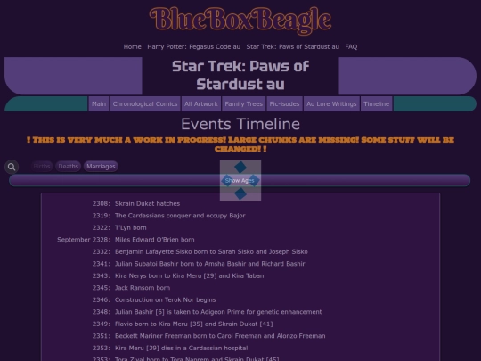 st-au-timeline screenshot