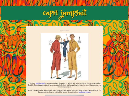caprijumpsuit screenshot