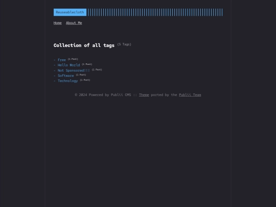 tags screenshot