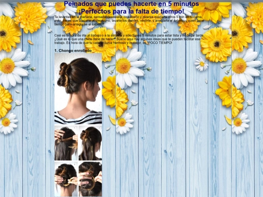 peinados screenshot