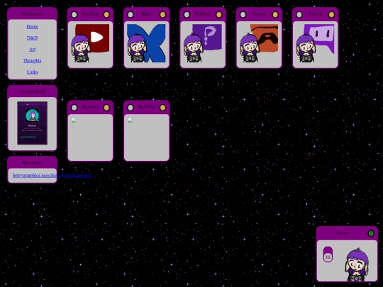 links screenshot