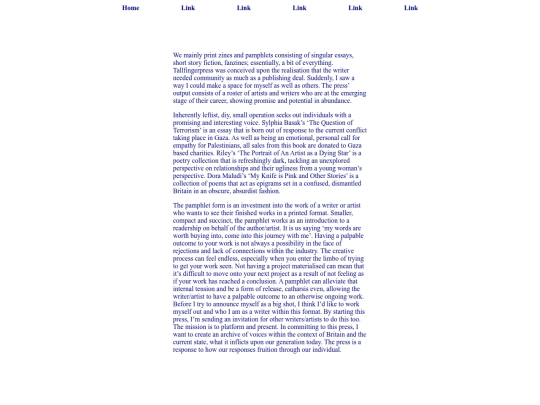 index screenshot