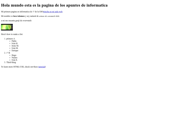 index screenshot