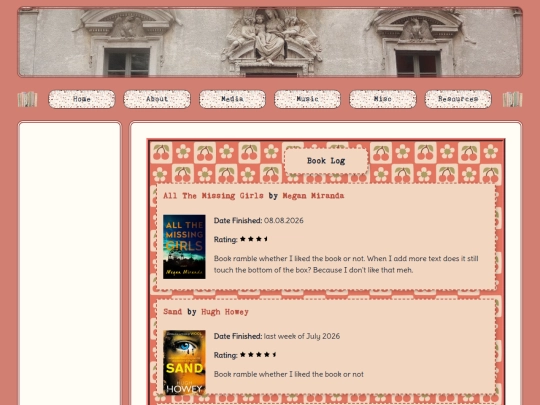pages/books screenshot