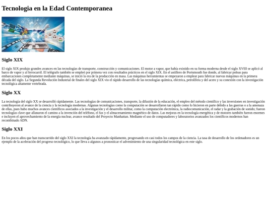 Contemporanea screenshot