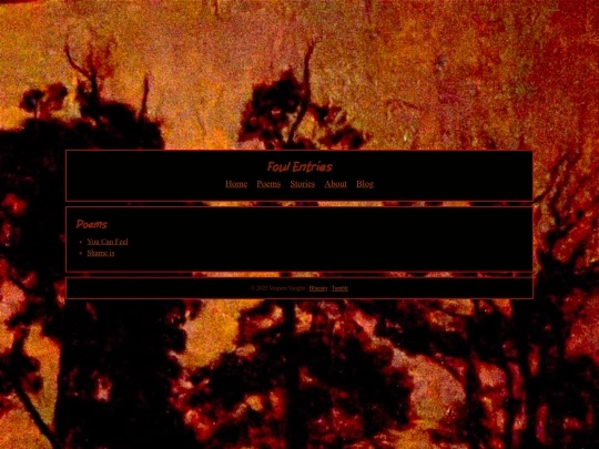 poems screenshot