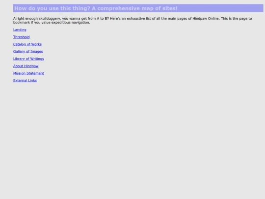 sitemap screenshot