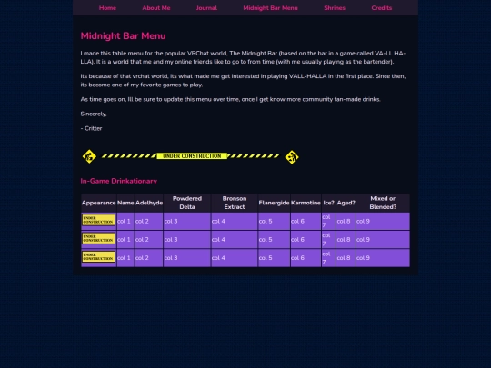 MidnightBarMenu screenshot