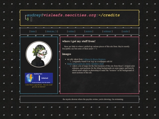 credits screenshot