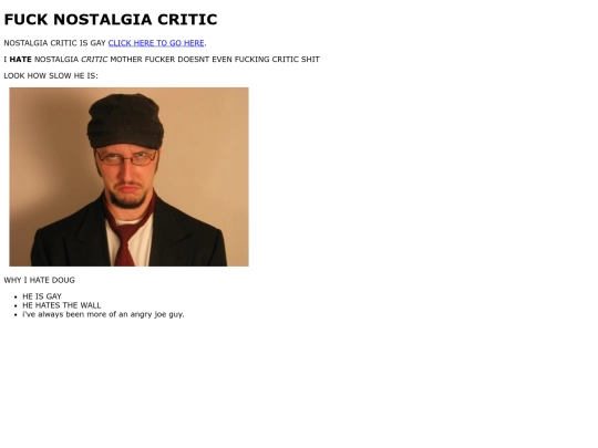 nostalgiacritichate screenshot