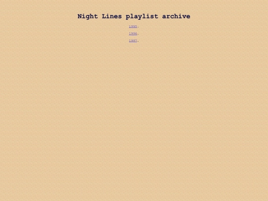 NightLines screenshot