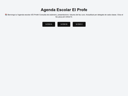 agenda screenshot