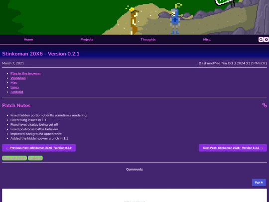 projects/stinkoman/0.2.1 screenshot