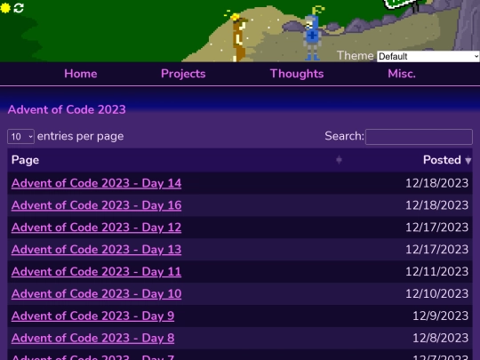 thoughts/adventofcode/2023 screenshot