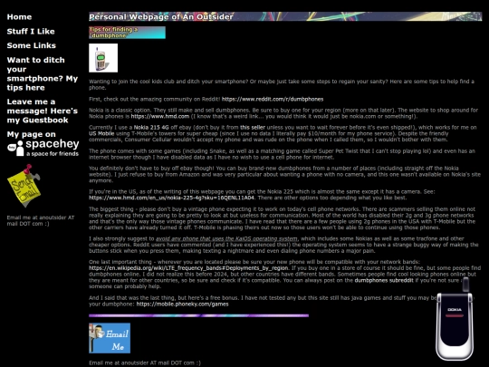 dumbphonelife screenshot
