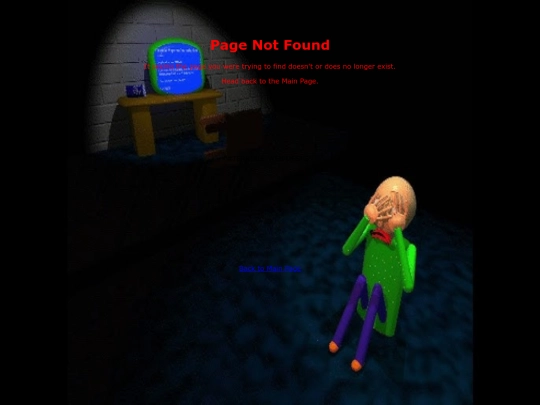 not_found screenshot