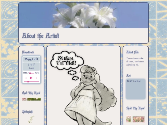 abouttheartist screenshot