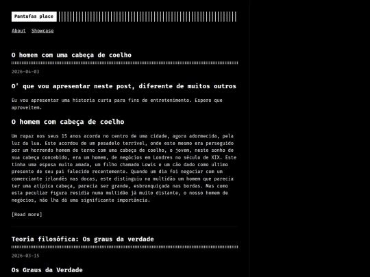 blog screenshot