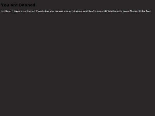 banned screenshot