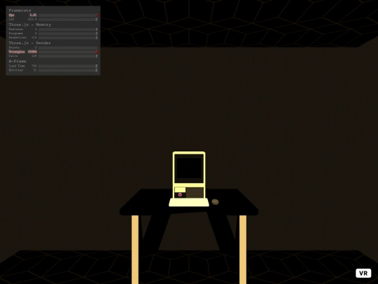 console screenshot