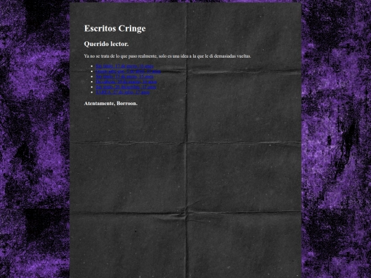 escritoscringe screenshot