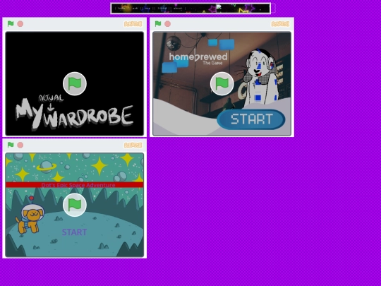 Games screenshot
